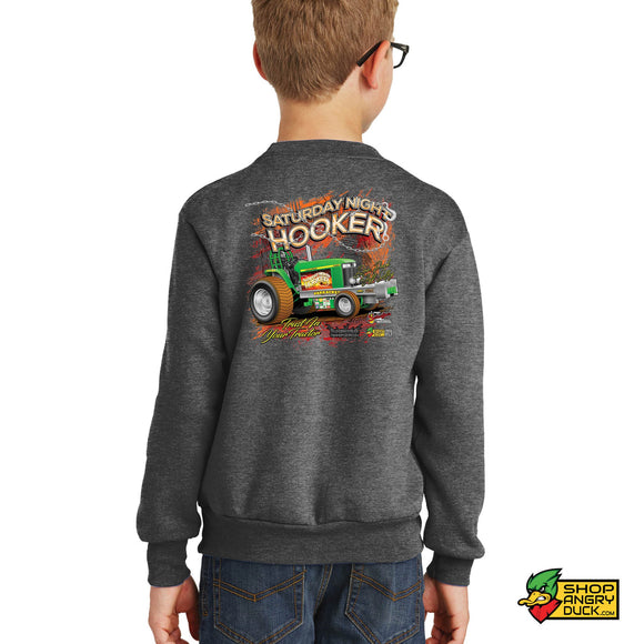 Saturday Night Hooker Youth Crewneck Sweatshirt