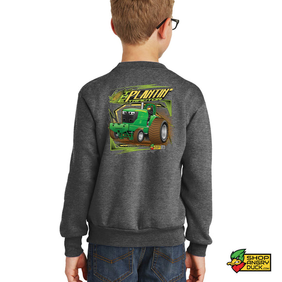 The Plantin Tractor Youth Crewneck Sweatshirt