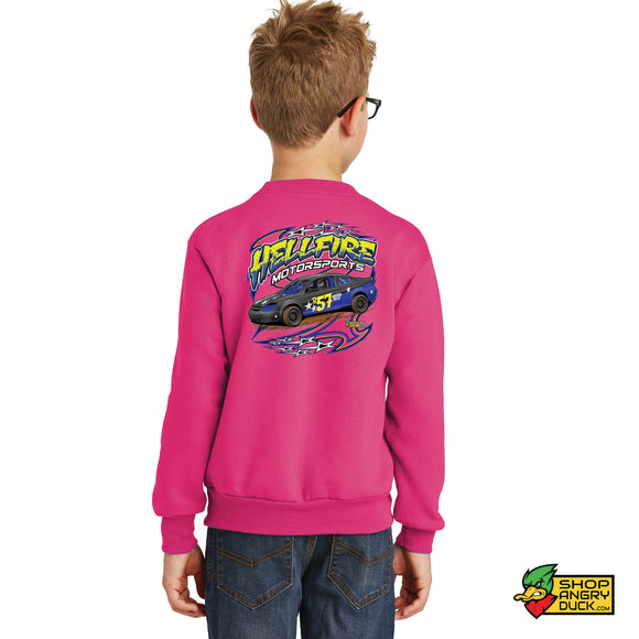 Hellfire Motorsports Youth Crewneck Sweatshirt