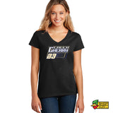 Caleb Cherry Ladies V-Neck T-Shirt