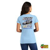 Caleb Cherry Ladies V-Neck T-Shirt