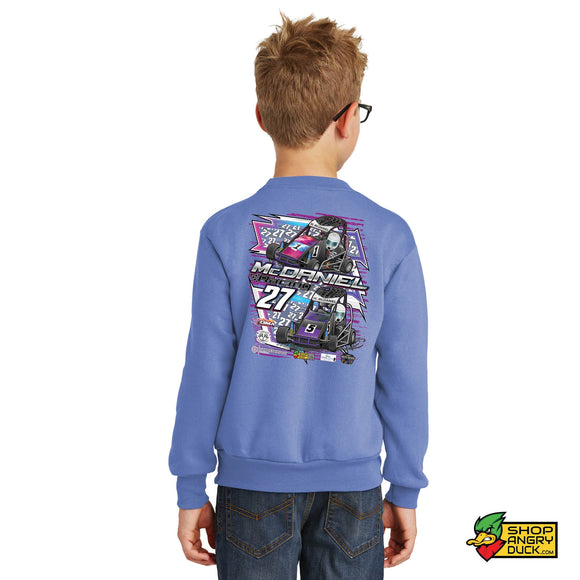 McDaniel Racing Youth Crewneck Sweatshirt