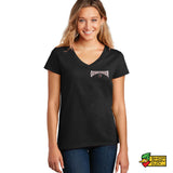 Gunslinger Ladies V-Neck T-Shirt