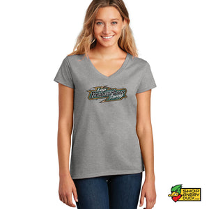 Leo Frederickson Racing Ladies V-Neck T-Shirt