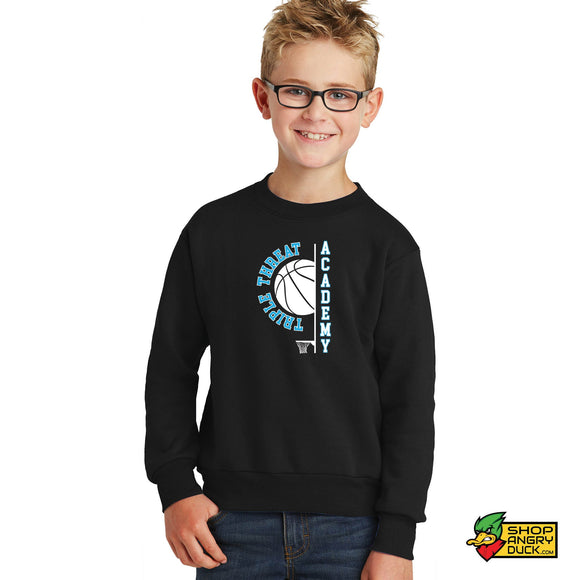 Triple Threat Basketball Youth Crewneck Sweatshirt