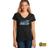 Avery Demland Ladies V-Neck T-Shirt