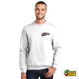 Simple Man Pulling Crewneck Sweatshirt