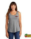 Short Fused Pulling Team Illustrated Ladies Muscle Tank