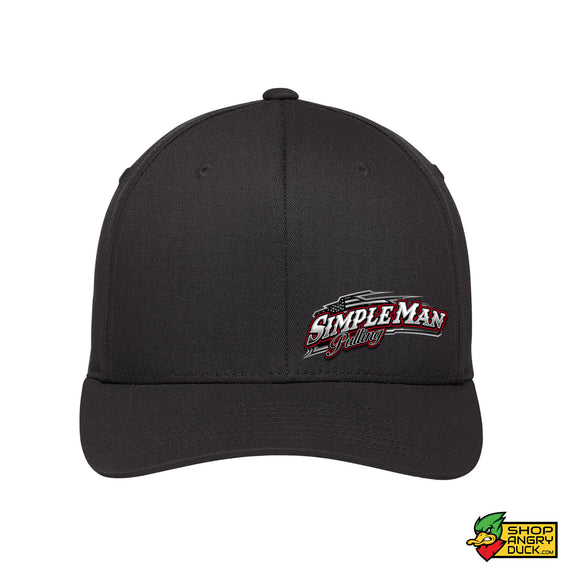 Simple Man Pulling Flexfit Flat Cap