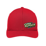 Corn Burner Pulling Team Flexfit Flat Cap