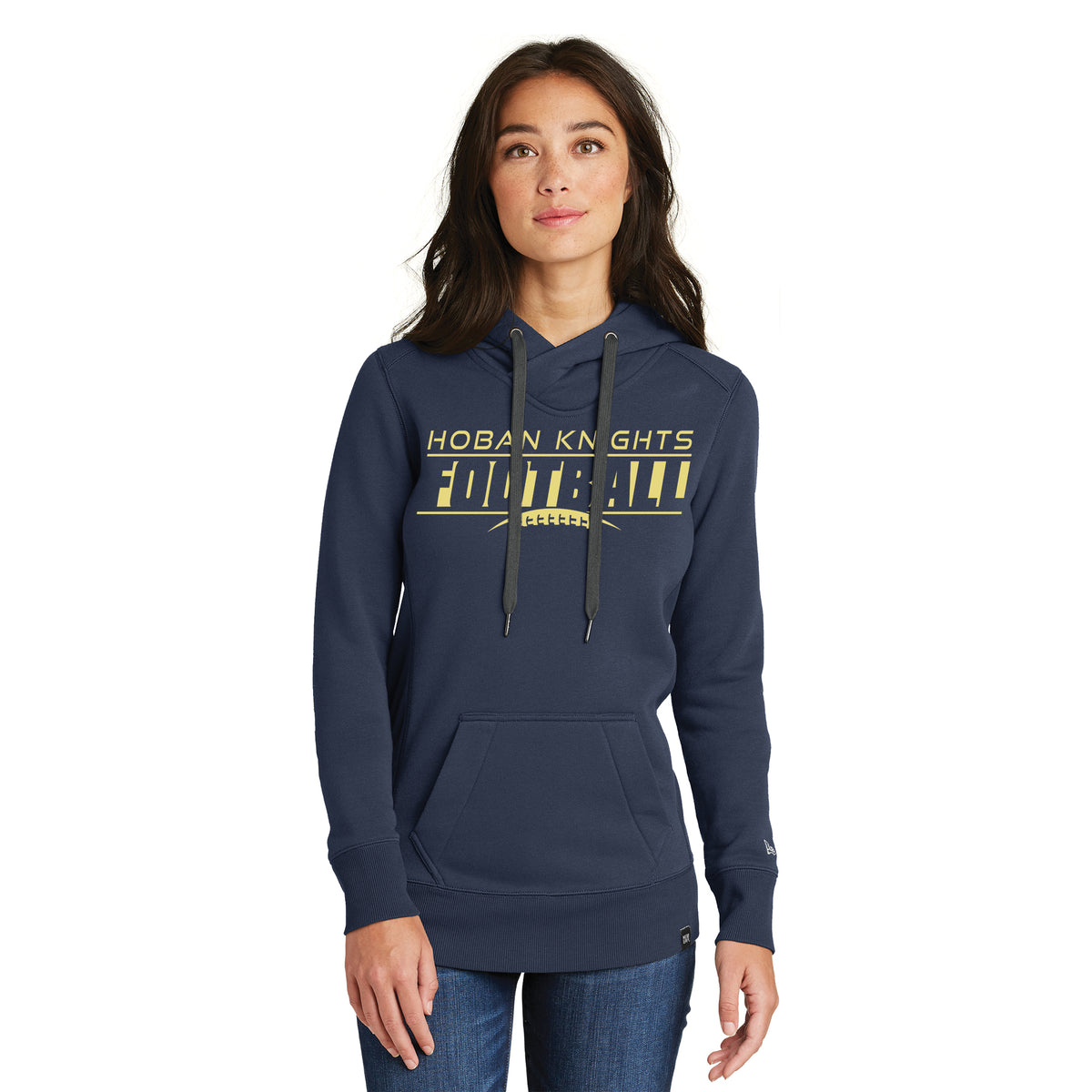 Hoban Football Logo New Era Ladies Hoodie – ShopAngryDuck.com