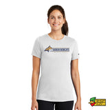 Akron Bobcats Basketball Nike Ladies Cotton/Poly T-Shirt 2