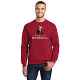 Arcadia Baseball Crewneck Sweatshirt