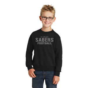 St. Hilary Sabers Football Youth Crewneck Sweatshirt