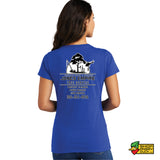 Jones Empire Tree Service Ladies V-Neck T-Shirt