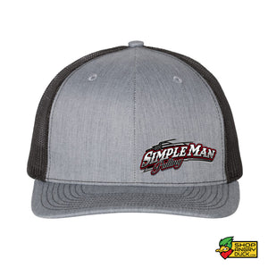 Simple Man Pulling Snapback Hat