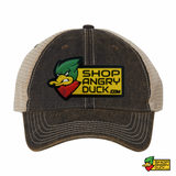 ShopAngryDuck.com PVC patch Trucker Hat