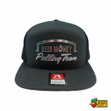 Beer Money Metalic Patch Snapback Hat