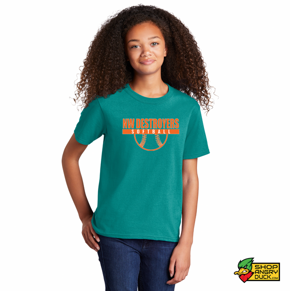 NW Destroyers Softball Youth T-Shirt