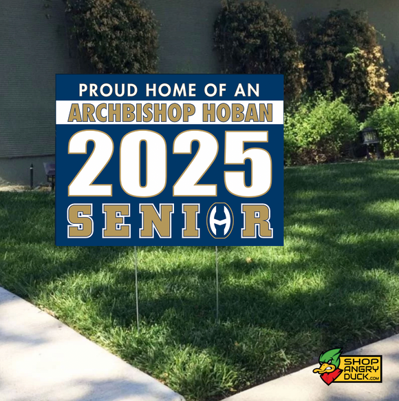 Hoban Senior Yard Sign