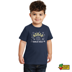 Hoban Girls Golf Sketch Toddler T-Shirt