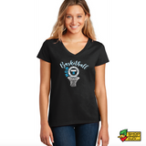 Triple Threat Academy Ladies MOM V-Neck T-Shirt