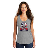 Ohio Elite Baseball Flag Ladies Tank