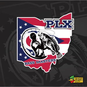 PLX BassMasters 5.5" Sticker