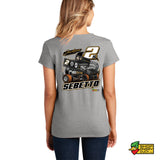 Jackson Sebetto Racing Ladies V-Neck T-Shirt