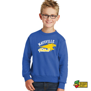 Maysville Panthers Panther Youth Crewneck Sweatshirt