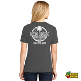 Bad Boyz Tree Service Ladies V-Neck T-Shirt