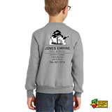 Jones Empire Tree Service Youth Crewneck Sweatshirt