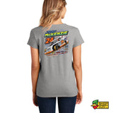 Zeke McKenzie Racing Ladies V-Neck T-Shirt