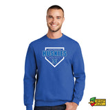 Northwestern Baseball Plate Crewneck Sweatshirt