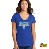 Northwestern Baseball "Huskies" Ladies V-Neck T-Shirt