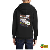 Caiden Black Racing Youth Hoodie