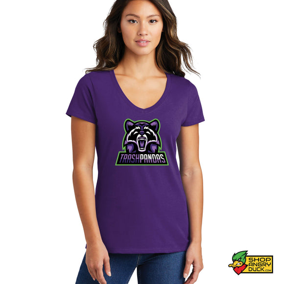 Trash Pandas LOGO Ladies V-Neck T-Shirt