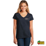 Whiskey Bent Pulling Team Ladies V-Neck T-Shirt