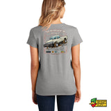 Whiskey Bent Pulling Team Ladies V-Neck T-Shirt